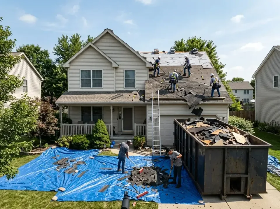 roof-replacement-debris-remova-004 — frequently asked questions, Cheapest Dumpster Rentals in East Brooklyn, CT